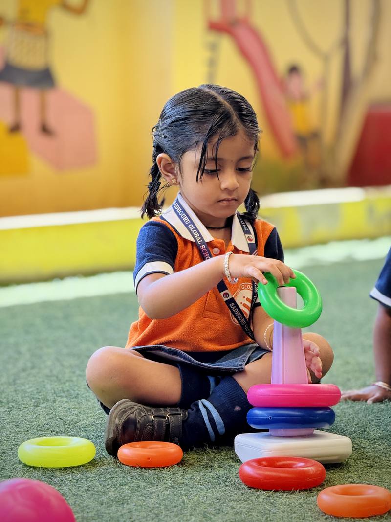 Creative Play Sadhguru Students